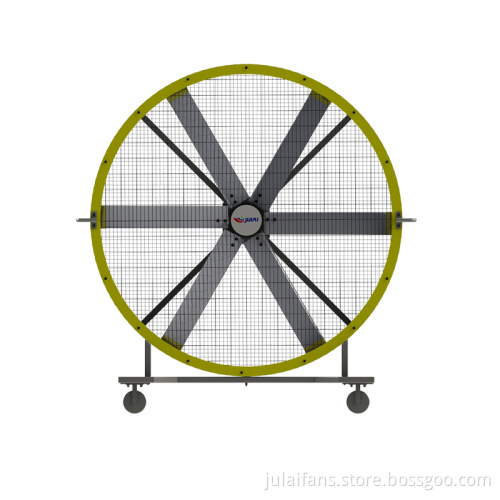 Mobile industrial fan with large air volume